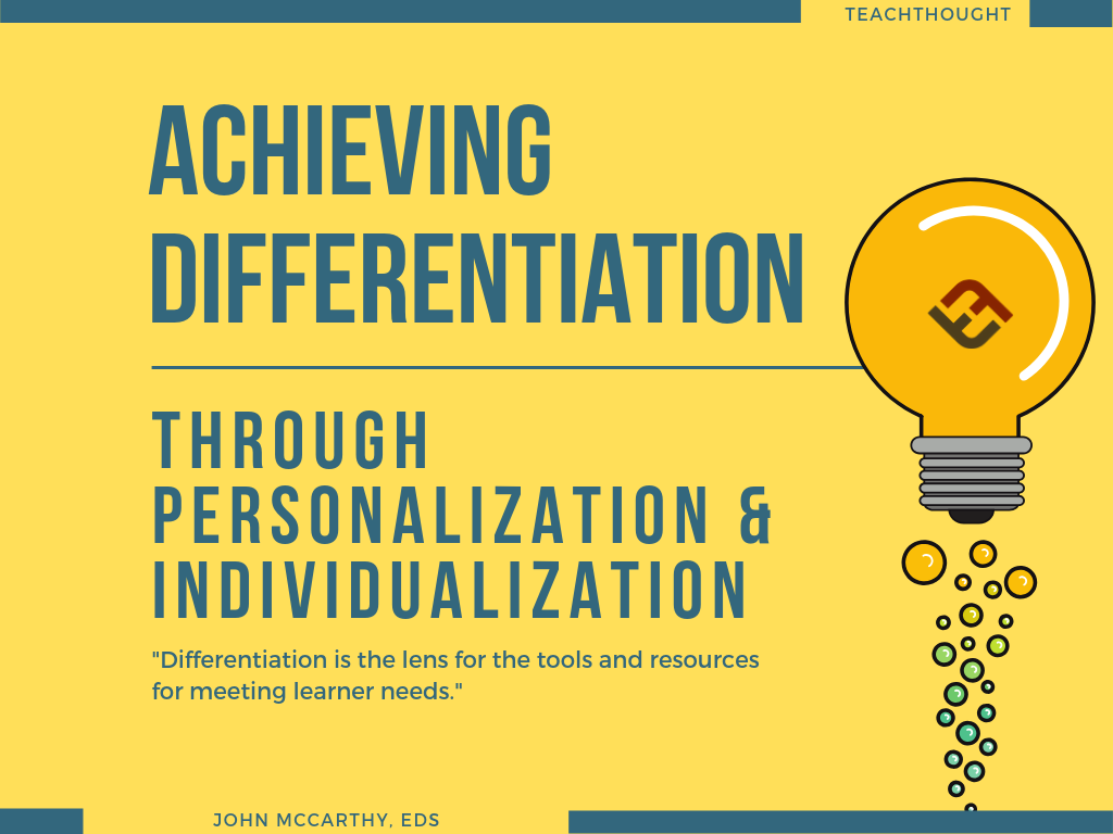 the difference between personalized