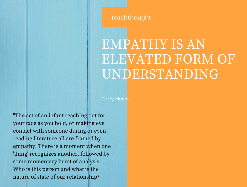 Empathy Is An Elevated Form Of Understanding