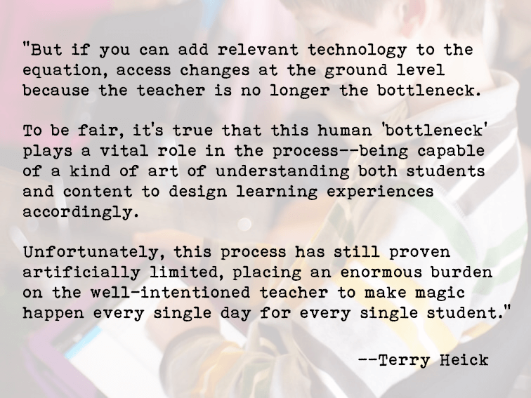 tech effect quote terry heick